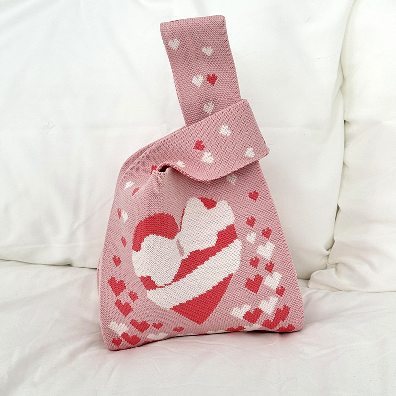 Bolsa de regalo del día del maestro, nueva bolsa de regalo de punto de alta calidad, bolsas de muñeca para maestros, bolsas de punto