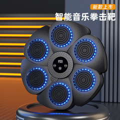 跨境智能音乐拳击机拳击靶运动健身拳击训练器材家用锻炼拳击墙靶