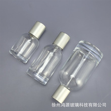 香水瓶子裸瓶30/50/100ml旅行分装细雾喷雾瓶卡口透明玻璃香水瓶