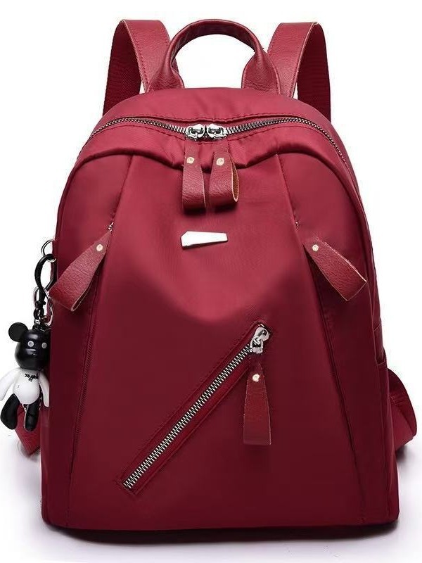Mochila Antirrobo para Laptop de Nylon de Gran Capacidad para Escuela image 4