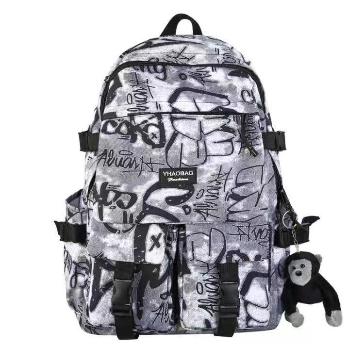 Sac à dos de loisirs Instagram de grande capacité pour femmes à la mode Version coréenne Nouvelle série Sen Sac pour hommes Collège_voghion.com