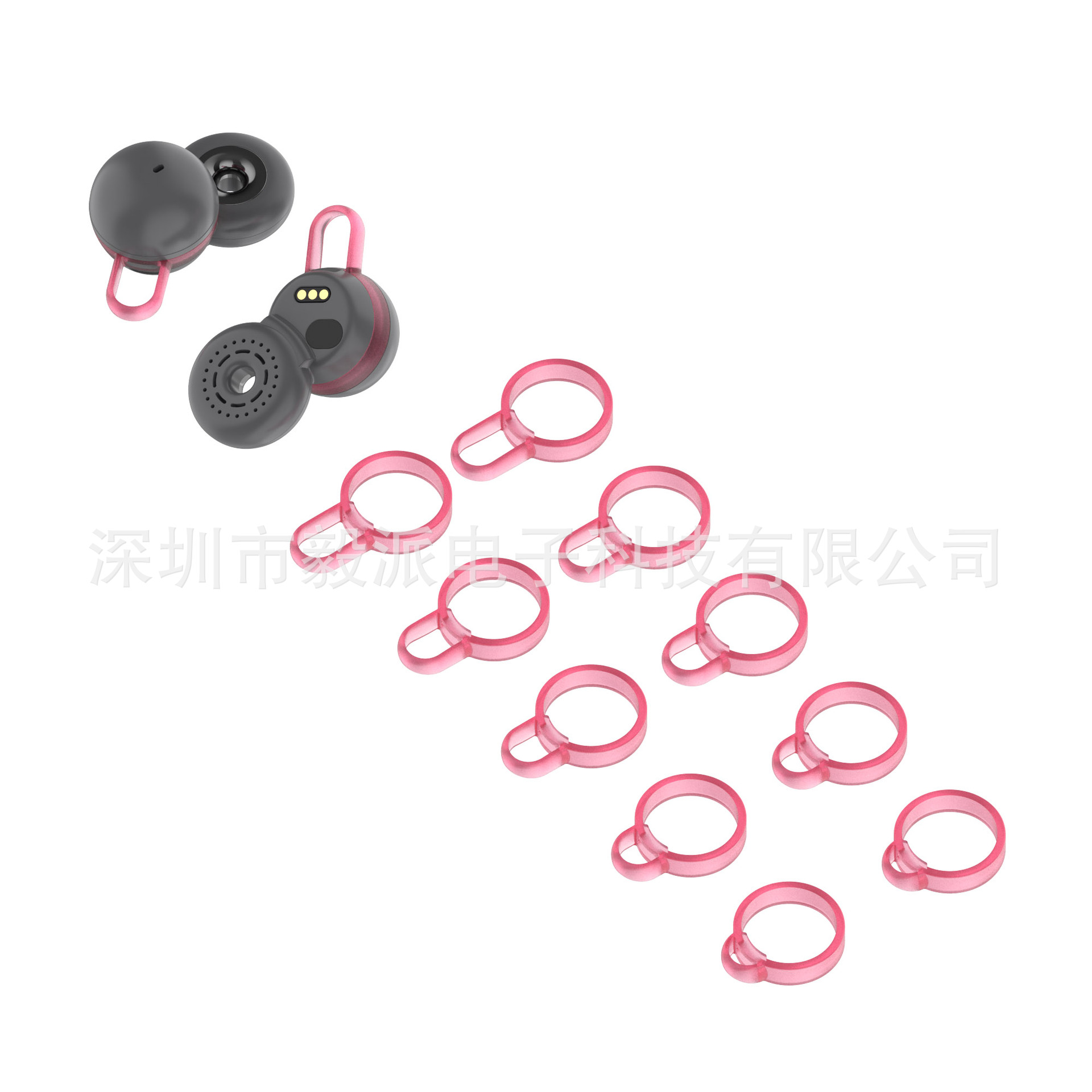 This is a protective case and anti-loss stand for SONY Sony-LinkBuds WF-L900 Bluetooth headphones undefined
