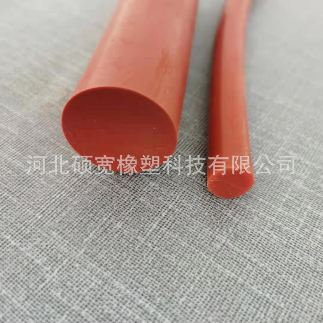 厂家批发供应圆形O型实心透明彩色硅胶密封条圆形硅 胶绳可定 制