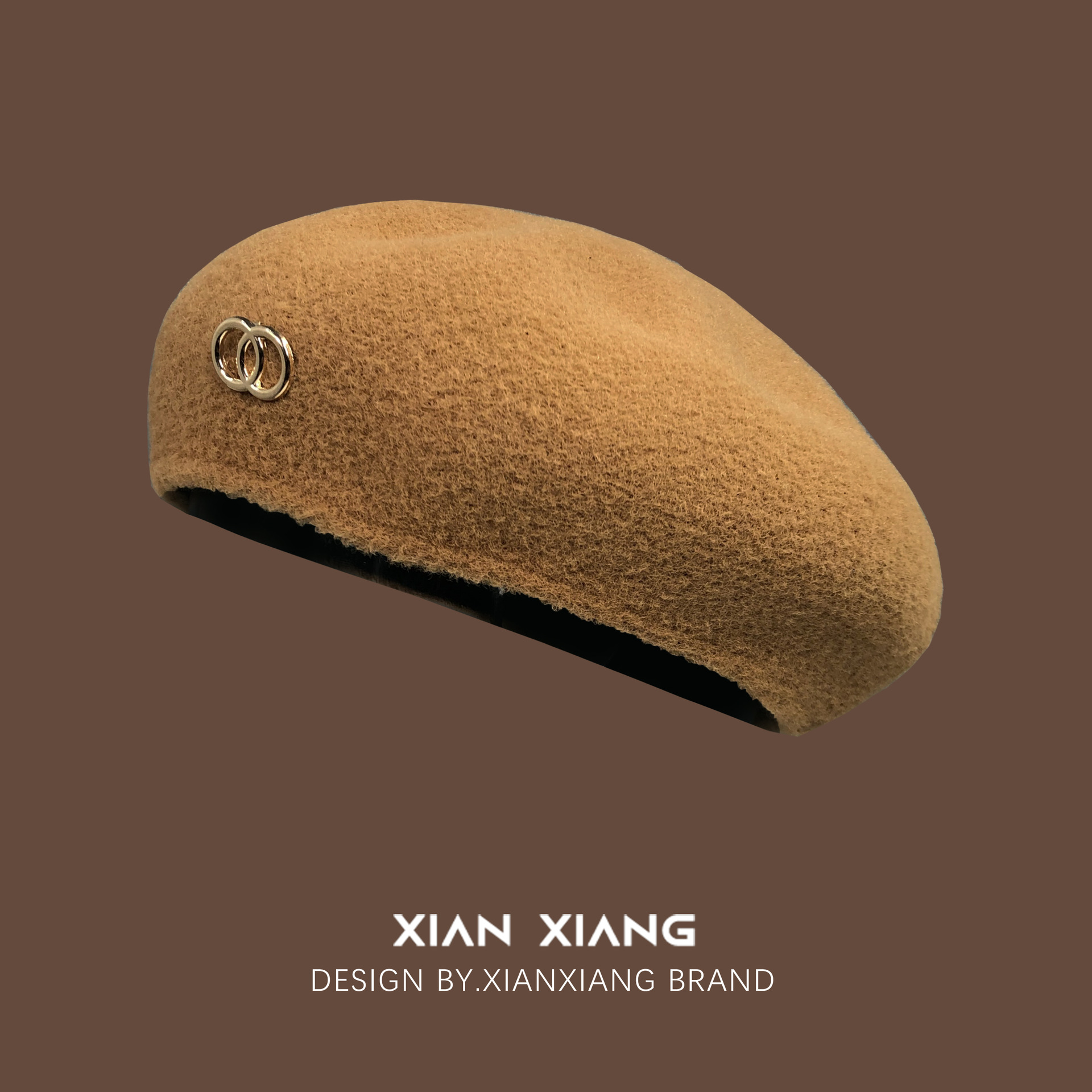 Ull Strikket Beret Kvinners Høst og Vinter Britisk Allsidig Artist Hatt Koreansk Versjon Mote Bud Gresskar Hat Trend_voghion.com