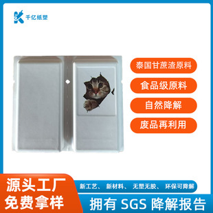 Molded Pulp Cosmetic Packaging Printable Paper Tray Pulp Box Product Manufacturer