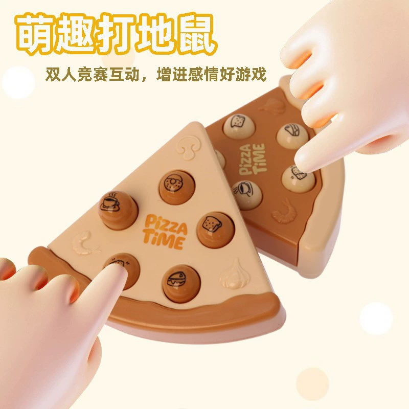 Эксклюзивный брелок для ключей с милым хомяком, пиццей и хлебом, забавная игрушка для снятия стресса, подвеска для студента, аксессуар для сумки