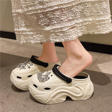 �r�оW�t�߸�EVA����ЬŮ�⴩10cm�ļ��¿�ٴ��ɸ��� ���^��Ь