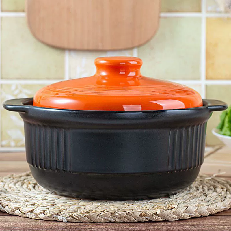 Wholesale Kangshu Sand Pot with high temperature -resistant stew cooker Japanese -style home soup pot Minghuo directly burned ceramic pot large -capacity soup pot