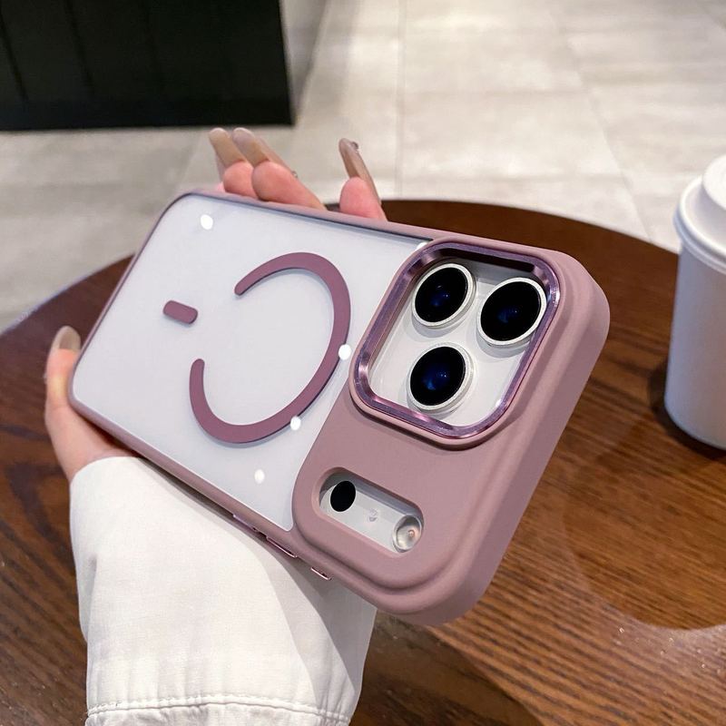 五金镜头适用iPhone17promax手机壳苹果17Air简约高级感磁吸新款|undefined