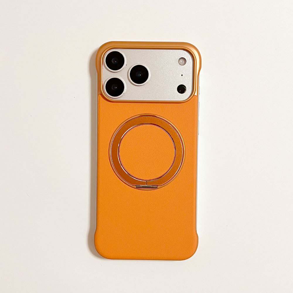 Custodia protettiva ultra sottile senza cornice, compatibile con iPhone 17, Huawei e Xiaomi, con adesivi in pelle e supporto._voghion.com