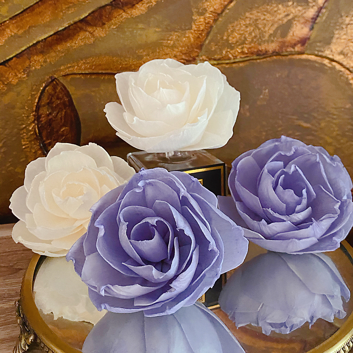 Aromatherapy, blue fresh diffuser contains rose