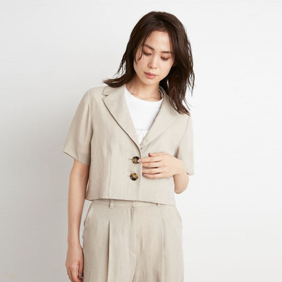 2021 Summer dress new pattern s.s Lapel Short sleeved fashion Ladies suit have cash less than that is registered in the accounts Little coat