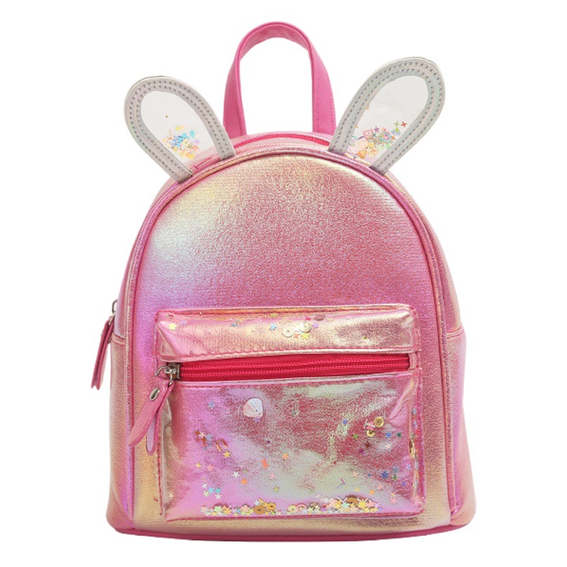 Big Tail Cat Cartoon Rabbit Ears Backpack Fashion Casual Cute Princess Girl's Bag Vigor Girl's Schoolbag