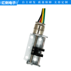 3.3v-5v直径8mmスクリューステッピングモータプラスチックスライド直線運動2相4線マイクロステッピングモータ