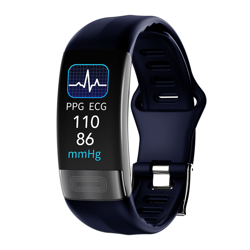 Cross-Border P11Plus Smart Bracelet with Ecg, Body Temperature, Heart Rate, Blood Oxygen, Sleep Monitoring, Exercise Tracking, and Step Counting Sports Watch Cross-Border P11Plus Smart Bracelet with Ecg, Body Temperature, Heart Rate, Blood Oxygen, Sleep Monitoring, Exercise Tracking, and Step Counting Sports Watch