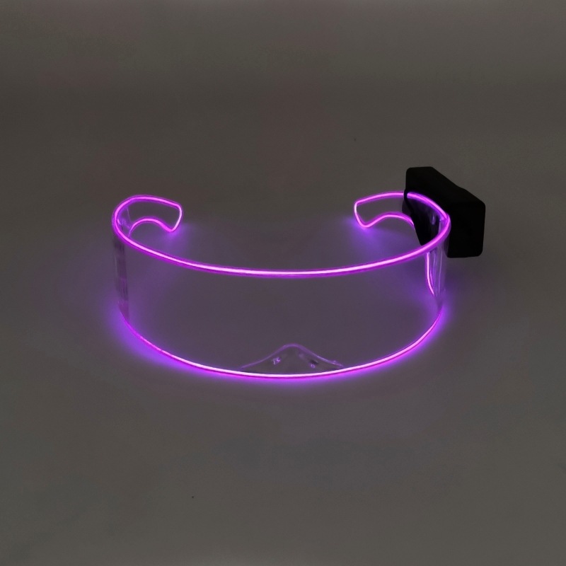 Gafas luminosas para discoteca transfronterizas de comercio exterior, divertidas, sensación tecnológica, para fotos, gafas de sol, para fiestas/bares, gafas de sol geniales image 10