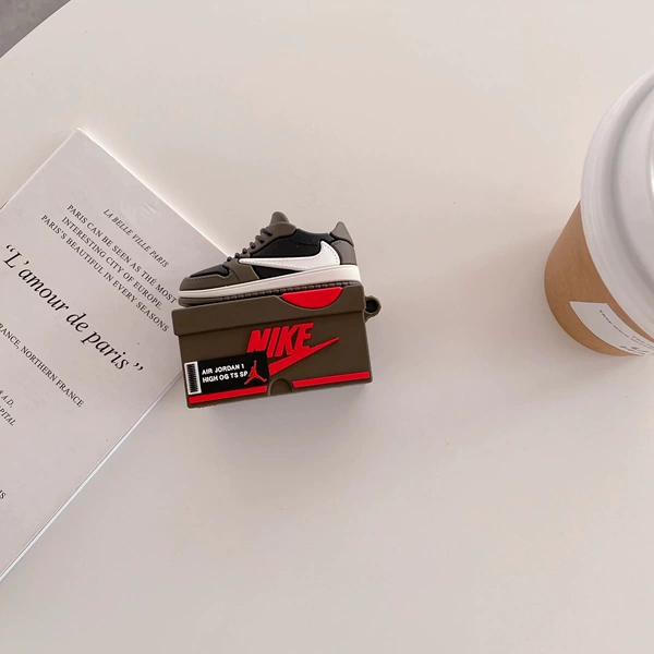 Brown shoes white label box+climbing buckle