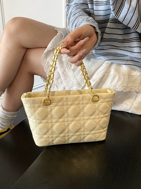 Летняя ручная цепь, сумка на плечо, стиль Chanel, натуральная кожа