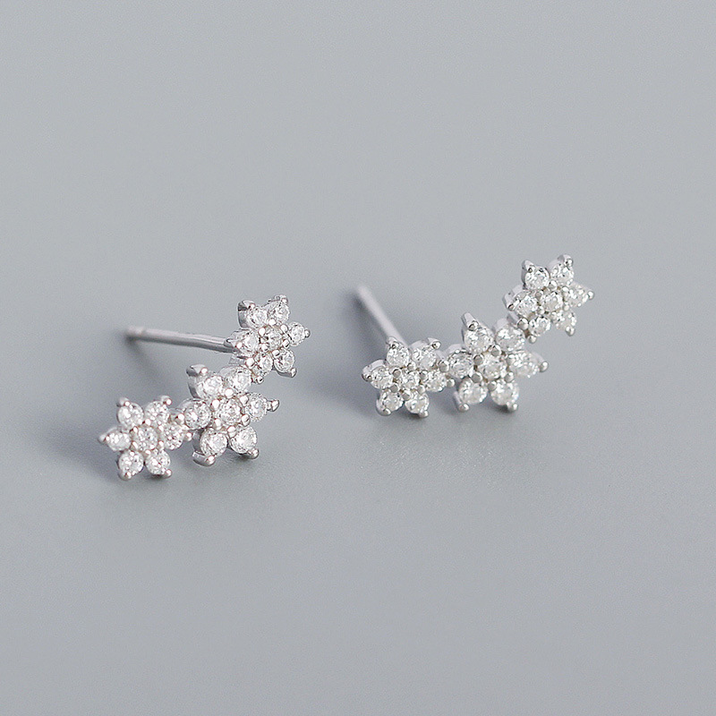 White Gold Color White Stone