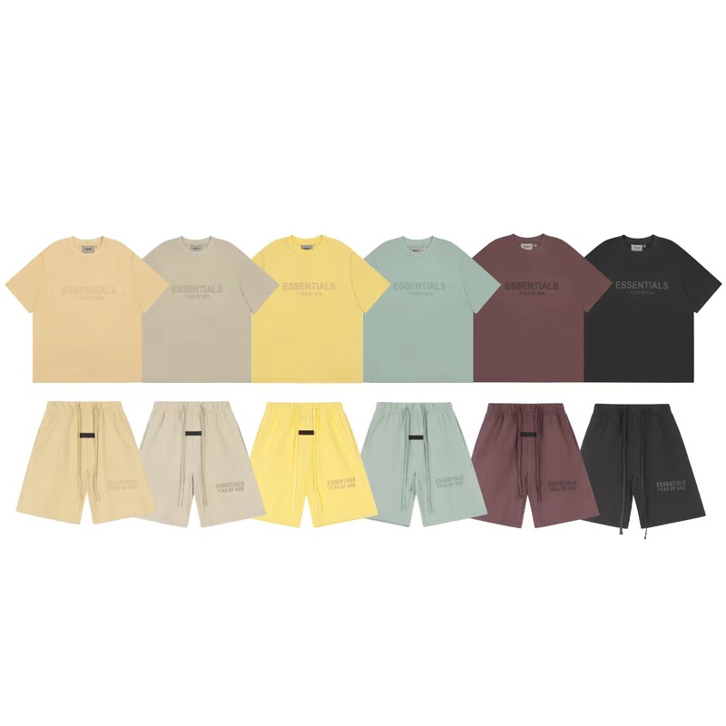 Foreign Trade Fog Factory Wholesale Summer Essentials Short-Sleeved T-Shirt Series for Men and Women Foreign Trade Fog Factory Wholesale Summer Essentials Short-Sleeved T-Shirt Series for Men and Women