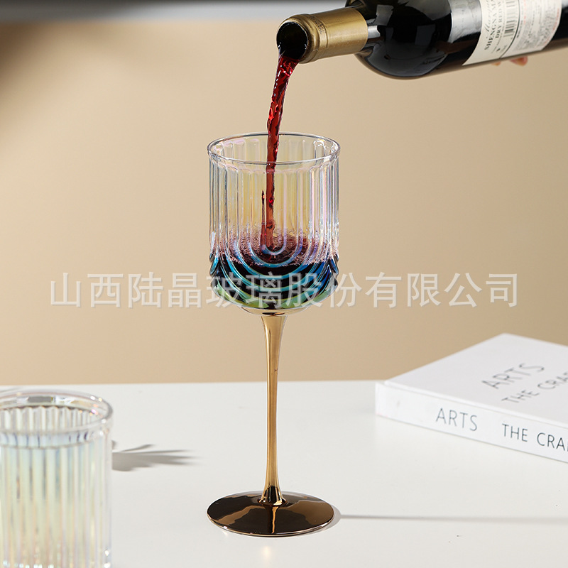 Japón en forma de U taza de vidrio galvanizado en taza de café de viento casera bebida de jugo taza al por mayor