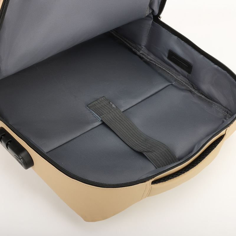 Mochila de negocios, mochila antirrobo informal, bolsa de computadora de gran capacidad para hombres, película impermeable, mochila escolar para estudiantes universitarios de viaje, marea