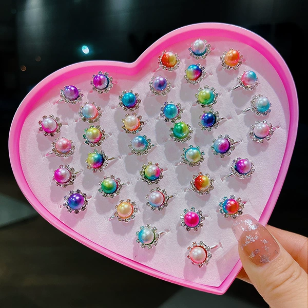 Gradient pearls 36 pieces