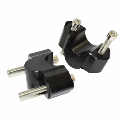 Suitable for Kawasaki Versys 1000 15-25 Modified Handlebar Riser Mount (Motorcycle frame) - black