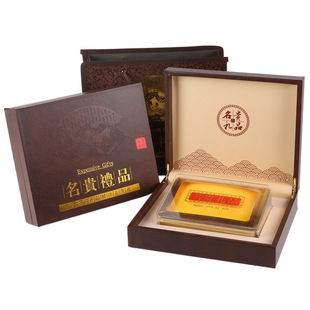 Precious gift universal leather box packing box Bird's Nest Cordyceps leather box Universal new packing box precious gift box