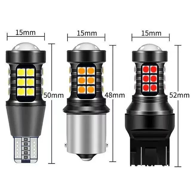 T15 T20 1156 1157 3030 27SMD Car LED Reverse Light Brake Light Turn Signal Light
