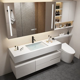 浴室柜;浴室柜镜柜;洗衣机组合柜