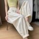 Summer Thin Lantern Pants for Children's Small Women's Loosening Waist and Foot Nine-point Stitching Design Sense Harlan Carrot Pants Trendy