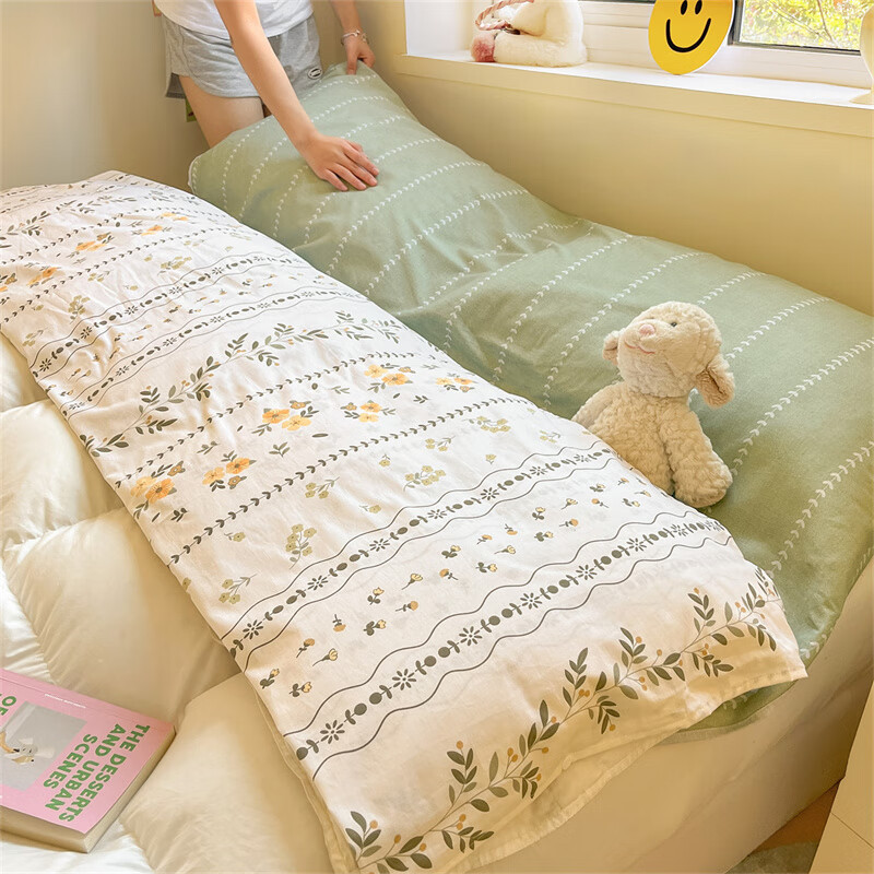 Saco de dormir sucio de hotel de algodón para un solo viaje sábana de algodón cubierta de edredón para viajes de negocios sábana de una pieza portátil