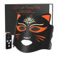 Cross-border explosion household red and blue LED beauty mask infrared photon skin silicone mask instrument