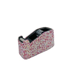 Deli New Full Diamond High-end Tape Holder Small Tape Holder Tape Holder Tape Cutter Office Stationery Wholesale