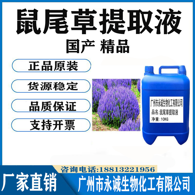 鼠尾草提取液 洋苏草萃取液 化妆品植物护肤原料厂价1KG起批