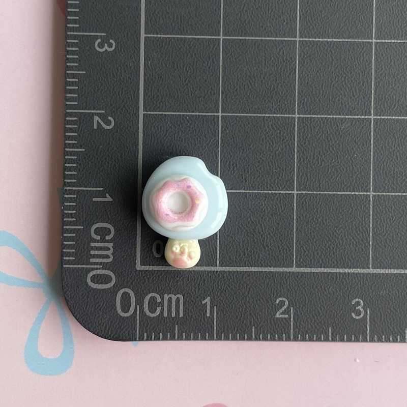 ミニ小さなドーナツアイスキャンディーパンアイスキャンデー樹脂アクセサリー携帯電話ケースヘアピンベビー服装飾アクセサリー|undefined