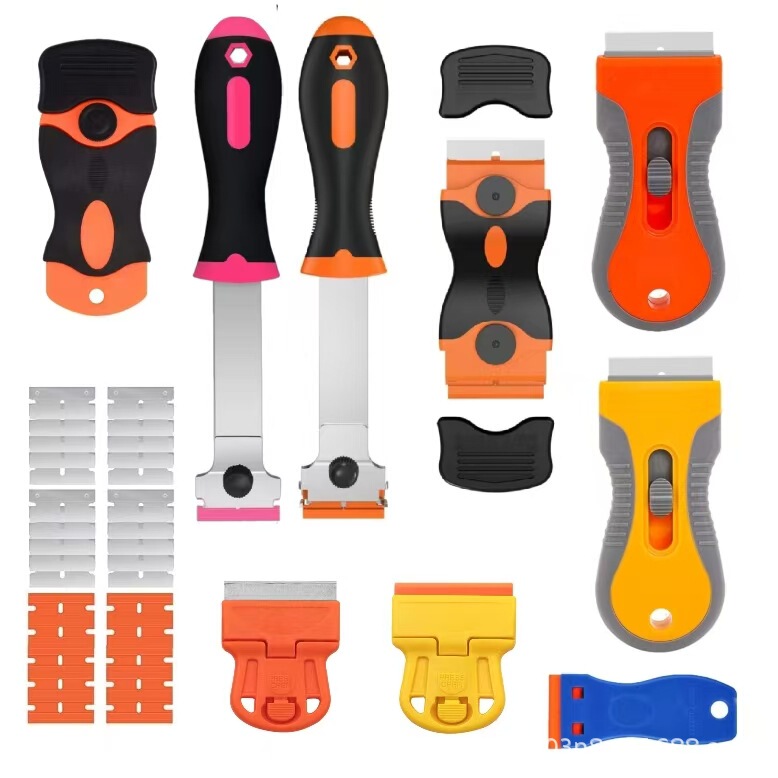 Factory Direct Sales Multi-Functional Glue Removal Cleaning Scraper Double-Headed Glue Removal Scraper Car Film Application Tool