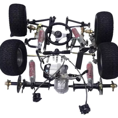 Motorcycle frame – rear axle, tire kit