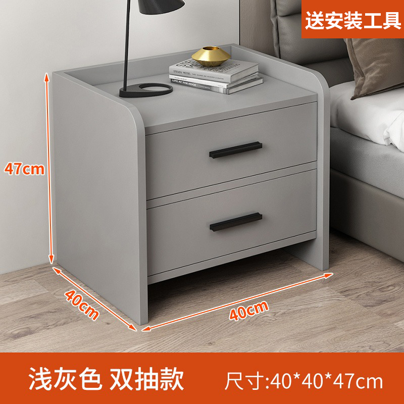 ☆★라이트 그레이 더블 드로우 길이 40 x 너비 40 x 높이 47☆★