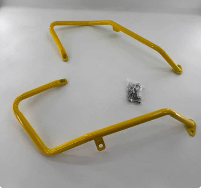 Upper and Lower Bumper Modification | Motorcycle bumper - custom-yellow-edition-custom-molded-headexport-quality-extra-thick