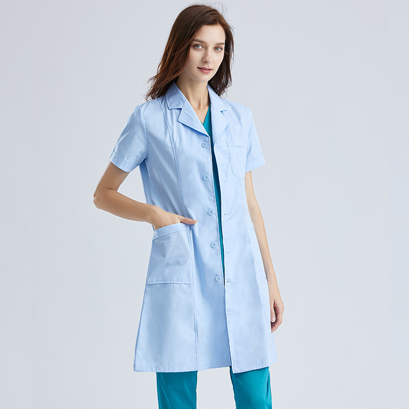 医師用白衣、病院・薬局作業服、実験室白衣、春秋厚手医師服|undefined