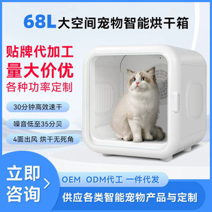 Pet Drying Box Intelligent Cat and Dog Dryer Automatic Pet Blower Machine High Power Pet Constant Temperature Drying Box