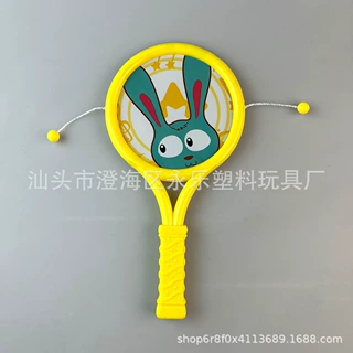 生产定制儿童23CM透明拨浪鼓 可印LOGO客版图案小摇响鼓玩具赠品