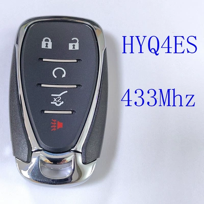 Suitable for Chevrolet 3/4/5 key smart car key remote control HYQ4EA/HYQ4ES/HYQ4AA (Car Keys) - 5-key-hyq4es-433mhz