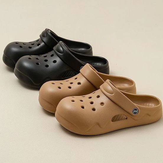 2024 новые модные пещерные туфли для женщин чувство дерьма летом на открытом воздухе носить EVA холодные тапочки для мужчин оптовые трансграничные специальные поставки