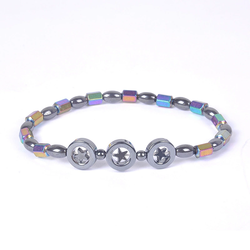 Beach magnetic ankle bracelet, donut, European style, high-quality style