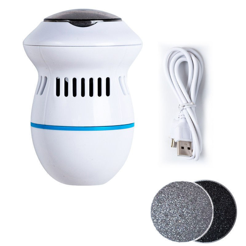 Herramienta de pedicura para eliminar la piel del pie, removedor automático de piel muerta, raspador de callos, pulidor de pies, máquina de cuidado de pies con aspiración, pulidor inalámbrico.