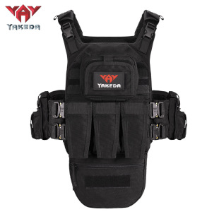 YAKEDA quick release full protective tactical vest MOLLE water bag Outdoor Tactical Vest