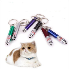 メーカーの現物は赤い光のレーザーペンを供給して猫の棒のペットのおもちゃを笑わせます。